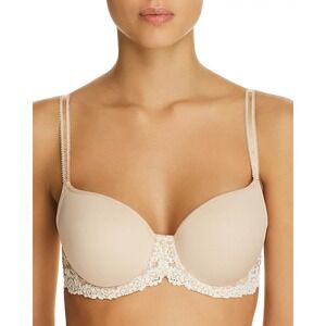 Wacoal Embrace Lace Contour Bra‎ Sand Size 34D 34 D New